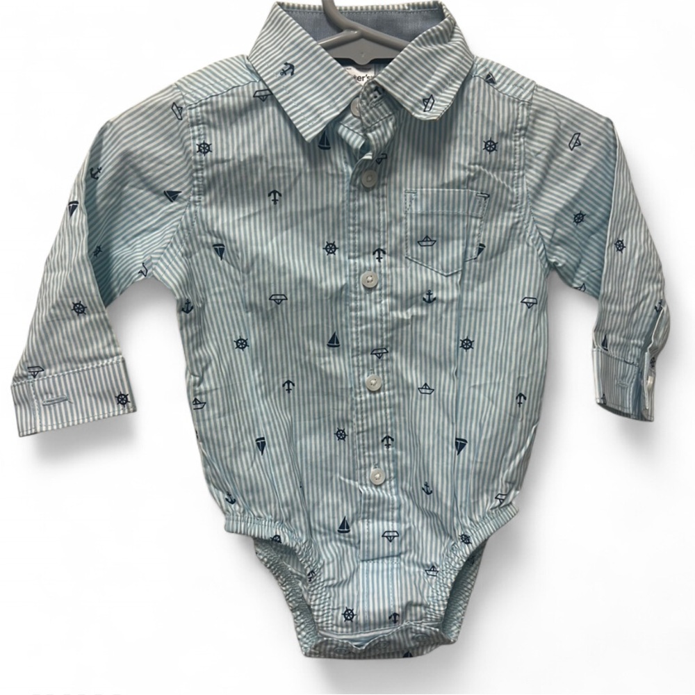 Striped Baby Bodysuit